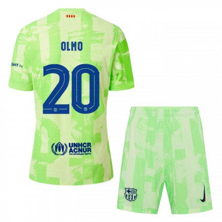 FC Barcelona Olmo 20 Børn Tredje 2024-25 - Fodboldtrøjer (S/S) FC Barcelona Olmo 20 Børn Tredje 2024-25 - Fodboldtrøjer (S/S)